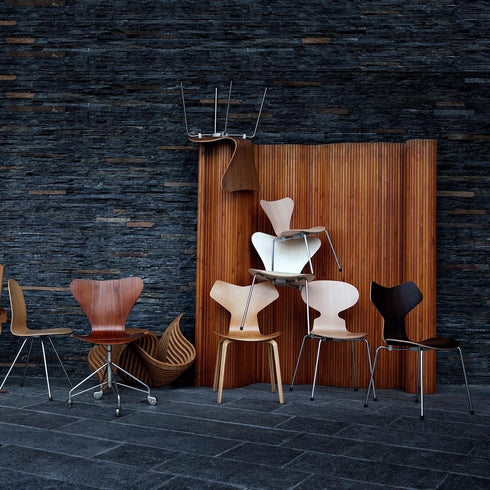 Ant™ Chair / Clear Lacquered Veneer / Beech